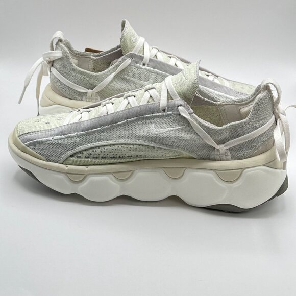 Women's Nike Flyknit Bloom Light Bone FD2149-002 Size Women 10.5/ Men: 9 - Picture 11 of 13